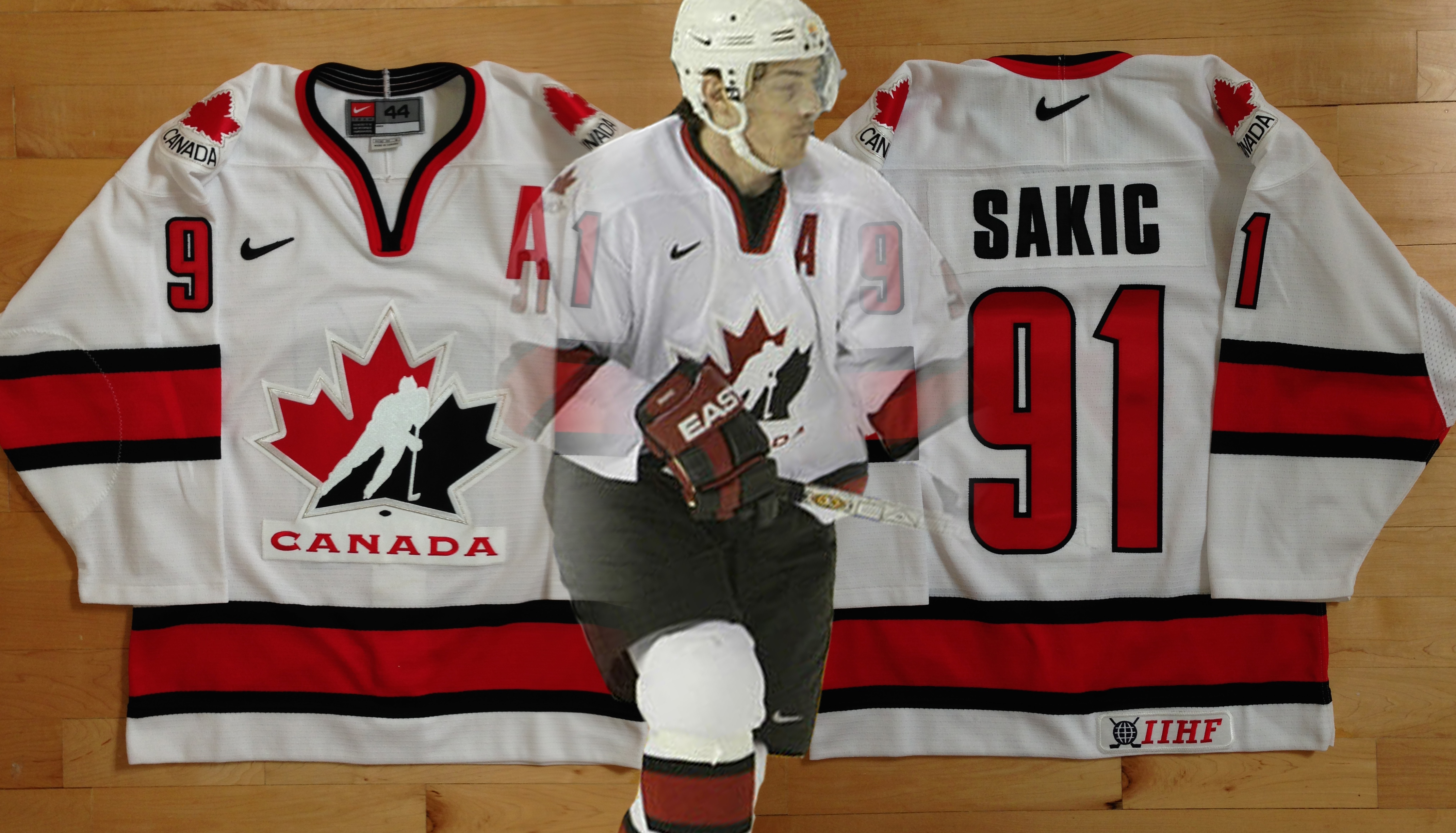 2002 Team Canada Olympics – Joe Sakic 