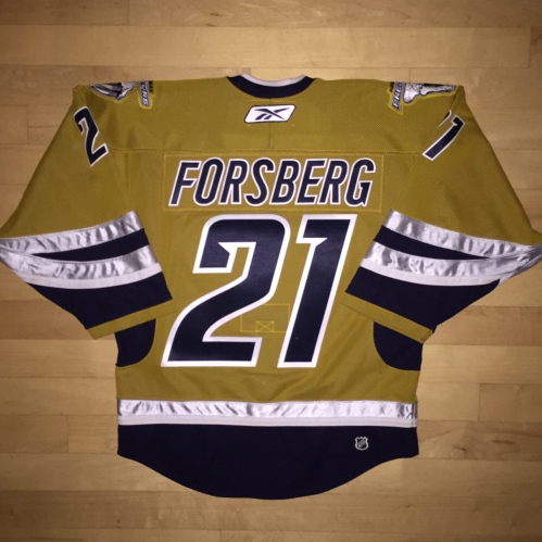 2006 Peter Forsberg Nashville Predators Koho Alternate NHL Jersey